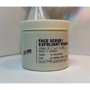 NEW Le Labo FACE SCRUB Basil/Ginger 125mL